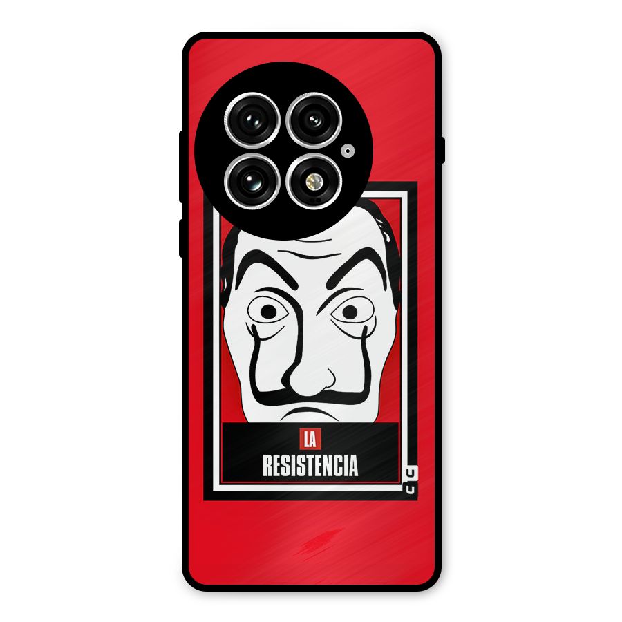 La Resistencia Minimalist Metal Back Case for OnePlus 13