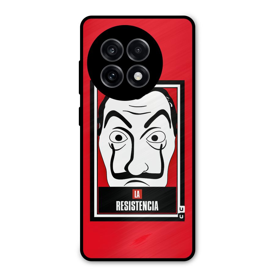 La Resistencia Minimalist Metal Back Case for OnePlus 13R