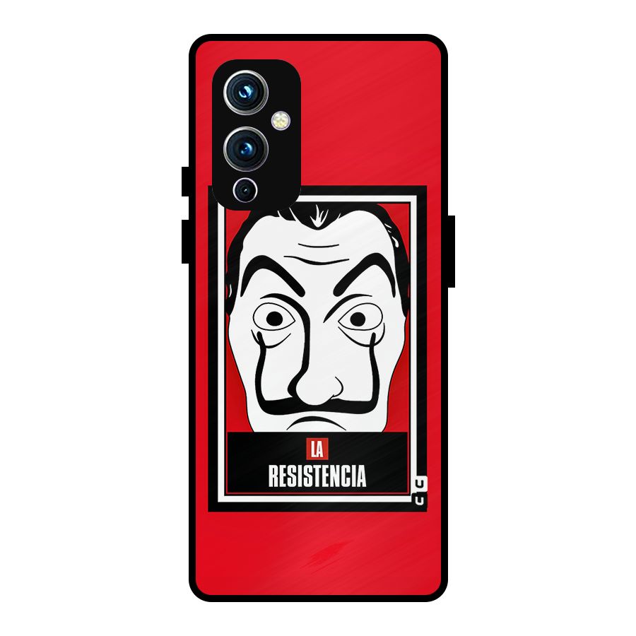 La Resistencia Minimalist Metal Back Case for OnePlus 9