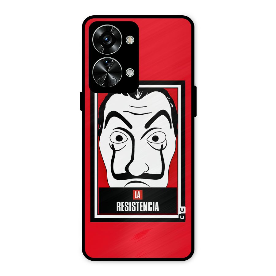 La Resistencia Minimalist Metal Back Case for OnePlus Nord 2T