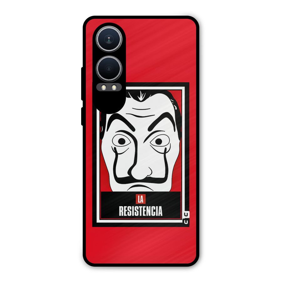 La Resistencia Minimalist Metal Back Case for OnePlus Nord CE4 Lite