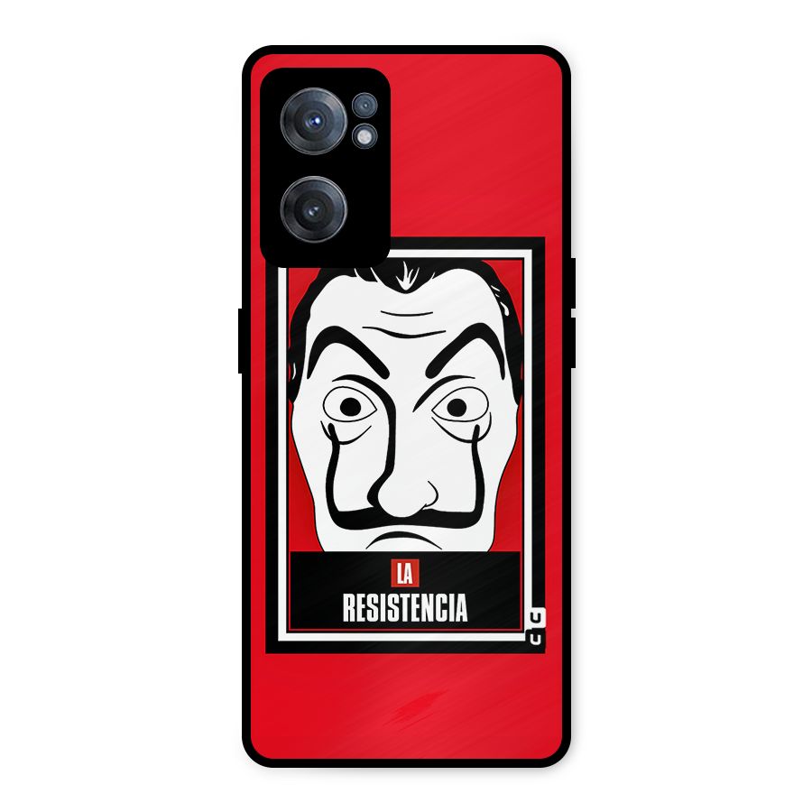 La Resistencia Minimalist Metal Back Case for OnePlus Nord CE 2 5G