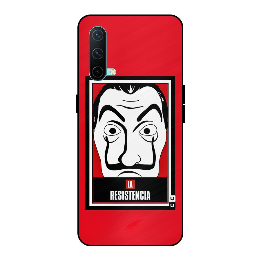 La Resistencia Minimalist Metal Back Case for OnePlus Nord CE 5G