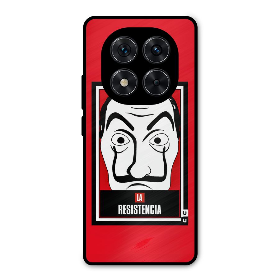 La Resistencia Minimalist Metal Back Case for Poco X7