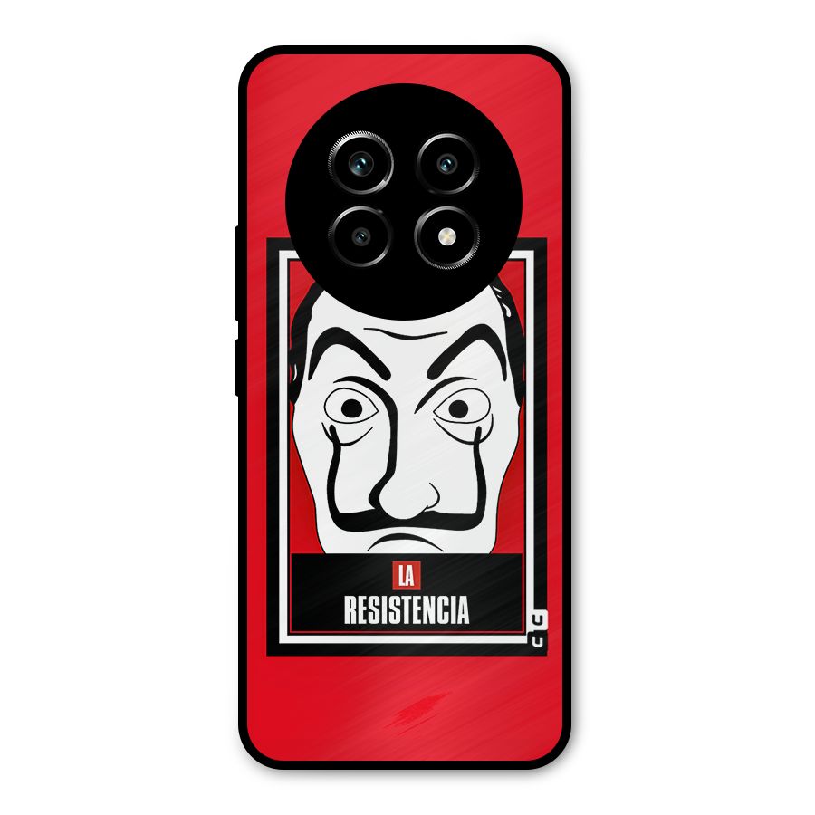 La Resistencia Minimalist Metal Back Case for Realme 13 Pro