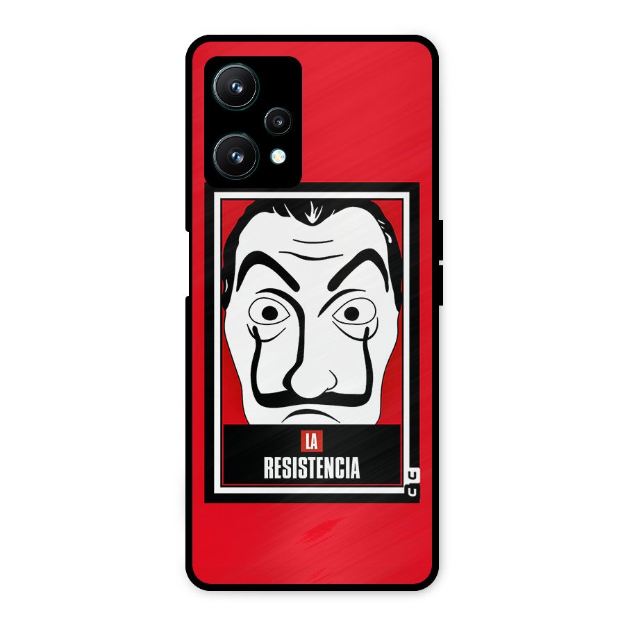 La Resistencia Minimalist Metal Back Case for Realme 9 Pro 5G