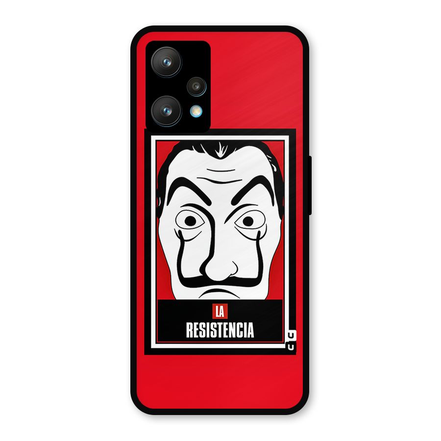 La Resistencia Minimalist Metal Back Case for Realme 9 Pro Plus 5G