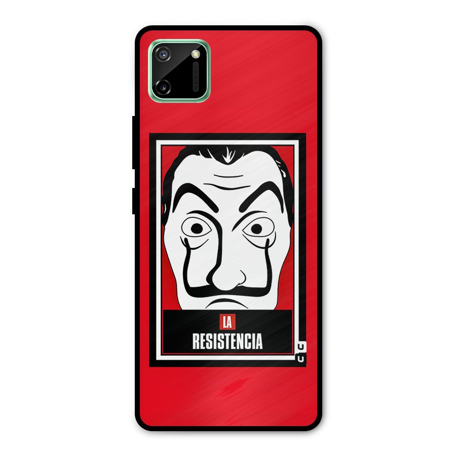 La Resistencia Minimalist Metal Back Case for Realme C11