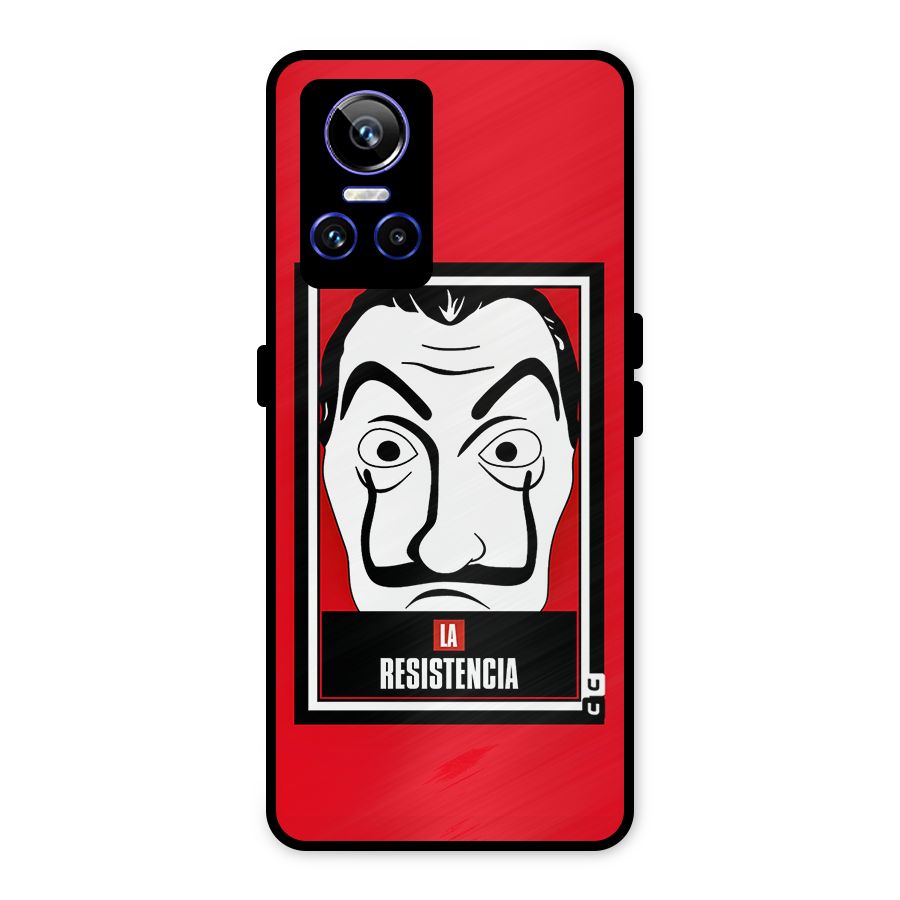 La Resistencia Minimalist Metal Back Case for Realme GT Neo 3