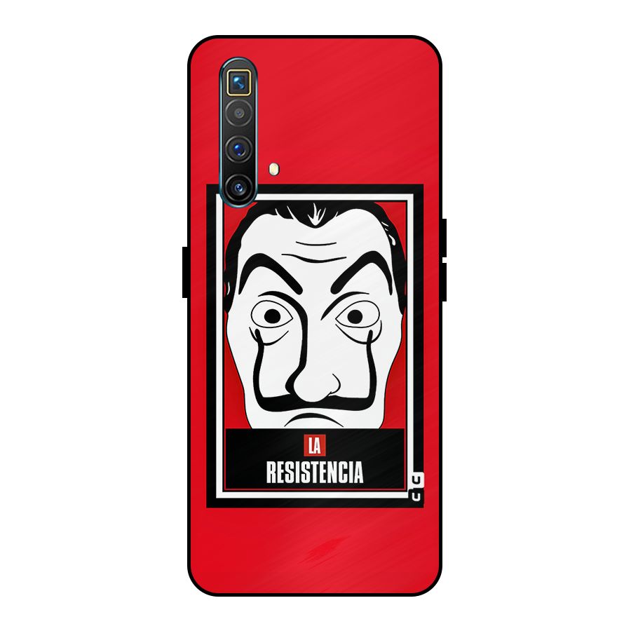 La Resistencia Minimalist Metal Back Case for Realme X3