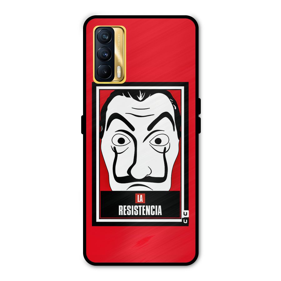 La Resistencia Minimalist Metal Back Case for Realme X7