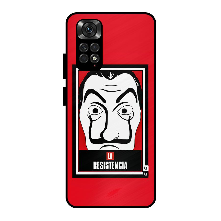 La Resistencia Minimalist Metal Back Case for Redmi Note 11 Pro Plus 5G