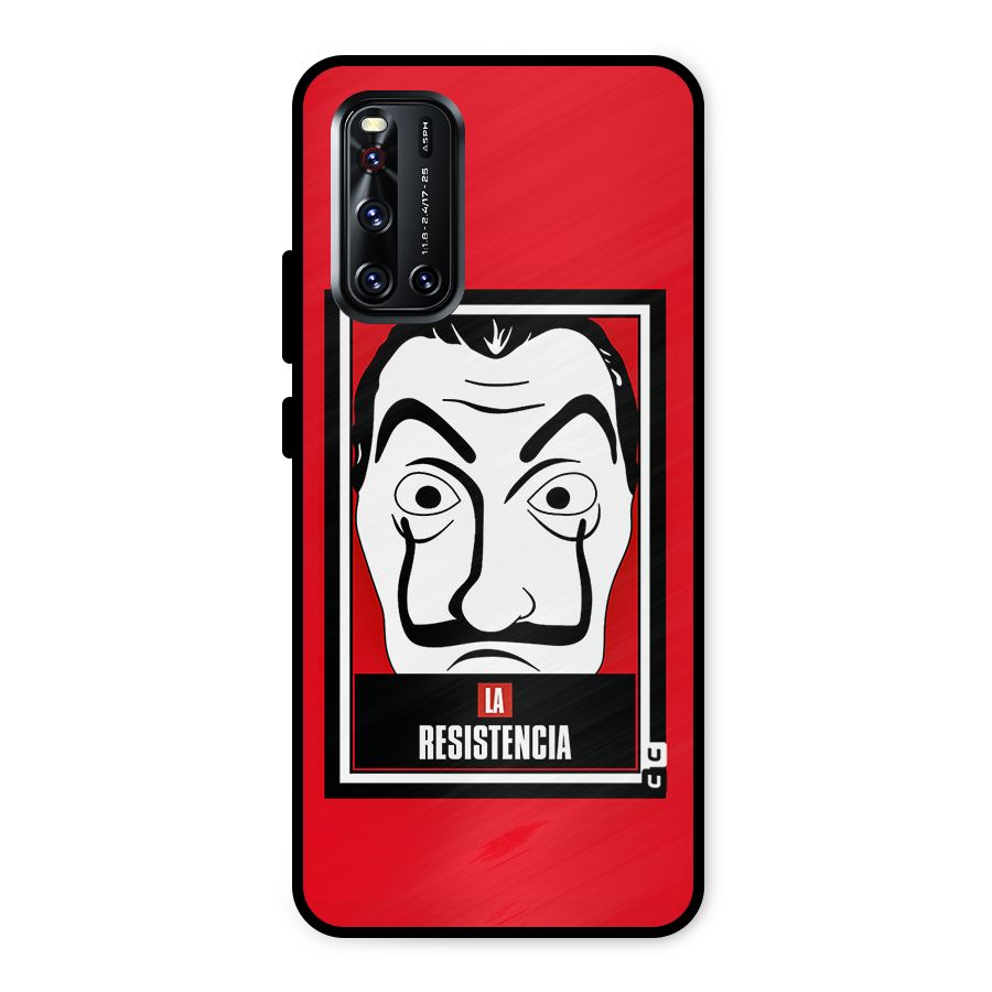 La Resistencia Minimalist Metal Back Case for Vivo V19