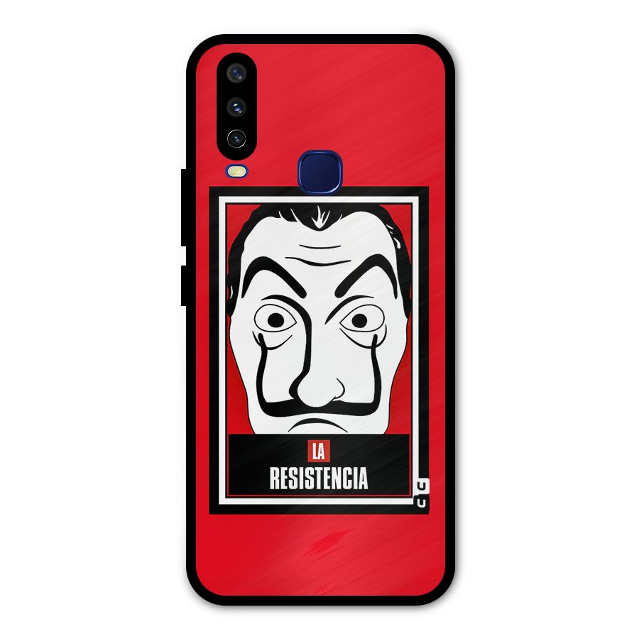 La Resistencia Minimalist Metal Back Case for Vivo Y15