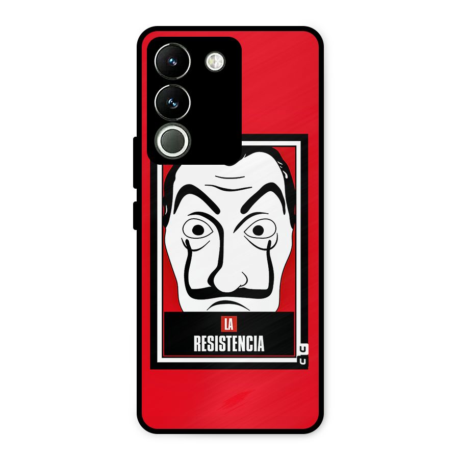 La Resistencia Minimalist Metal Back Case for Vivo Y200