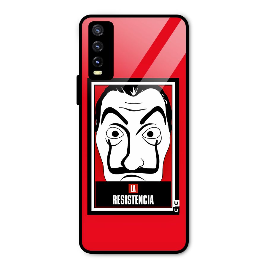 La Resistencia Minimalist Metal Back Case for Vivo Y20g