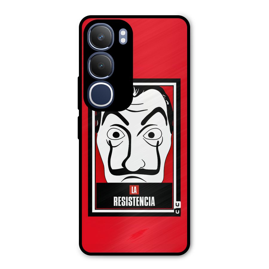La Resistencia Minimalist Metal Back Case for Vivo Y29