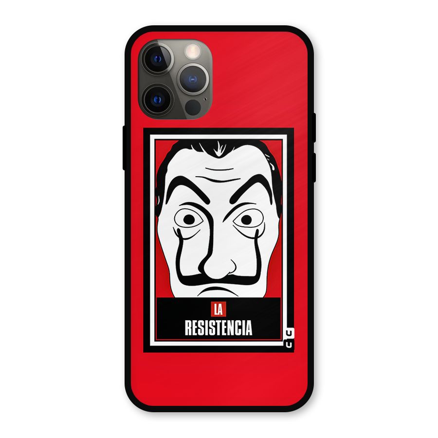 La Resistencia Minimalist Metal Back Case for iPhone 12 Pro