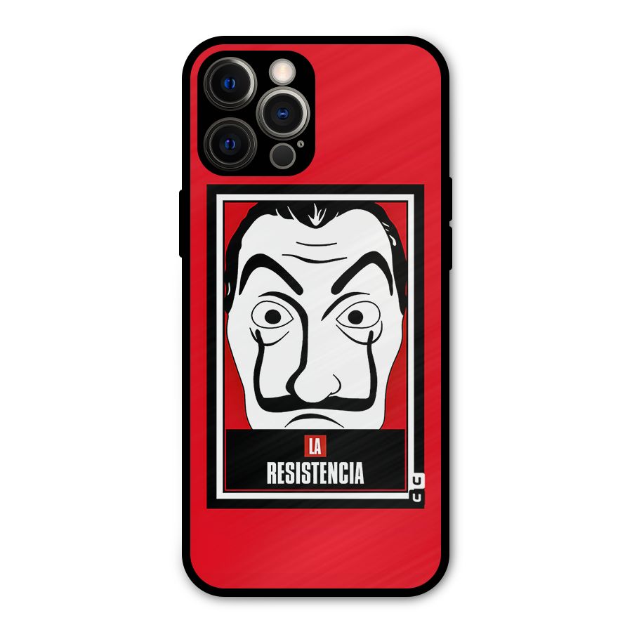 La Resistencia Minimalist Metal Back Case for iPhone 12 Pro Max