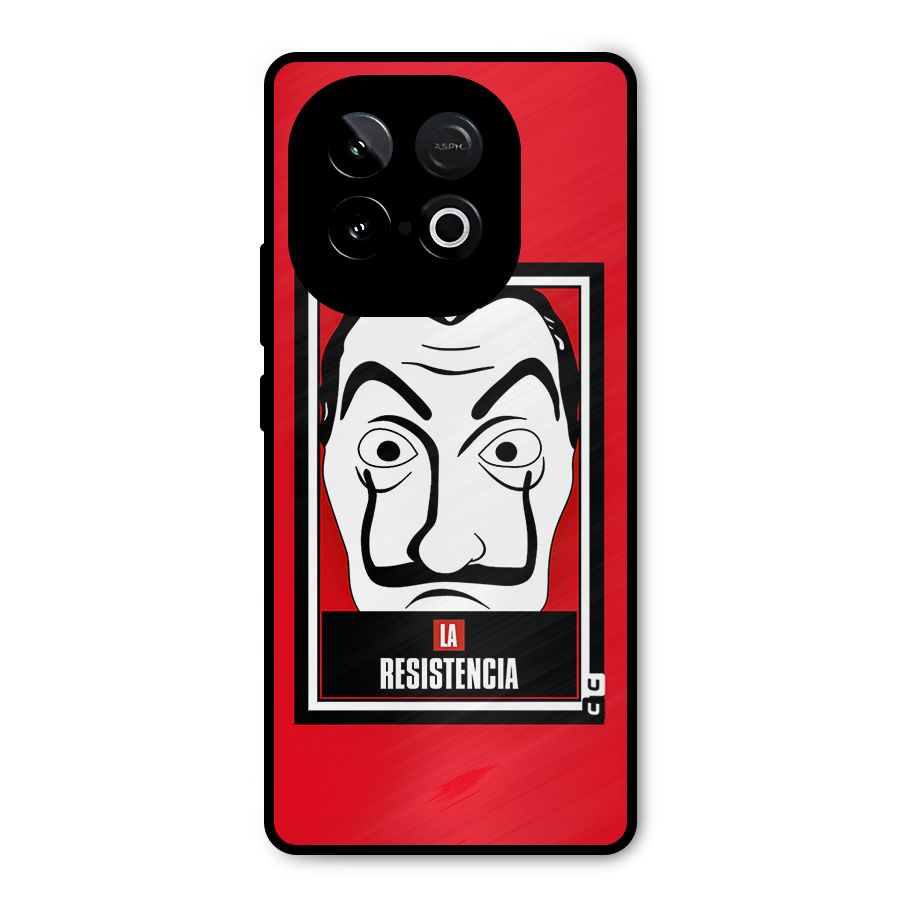 La Resistencia Minimalist Metal Back Case for iQOO Neo 10