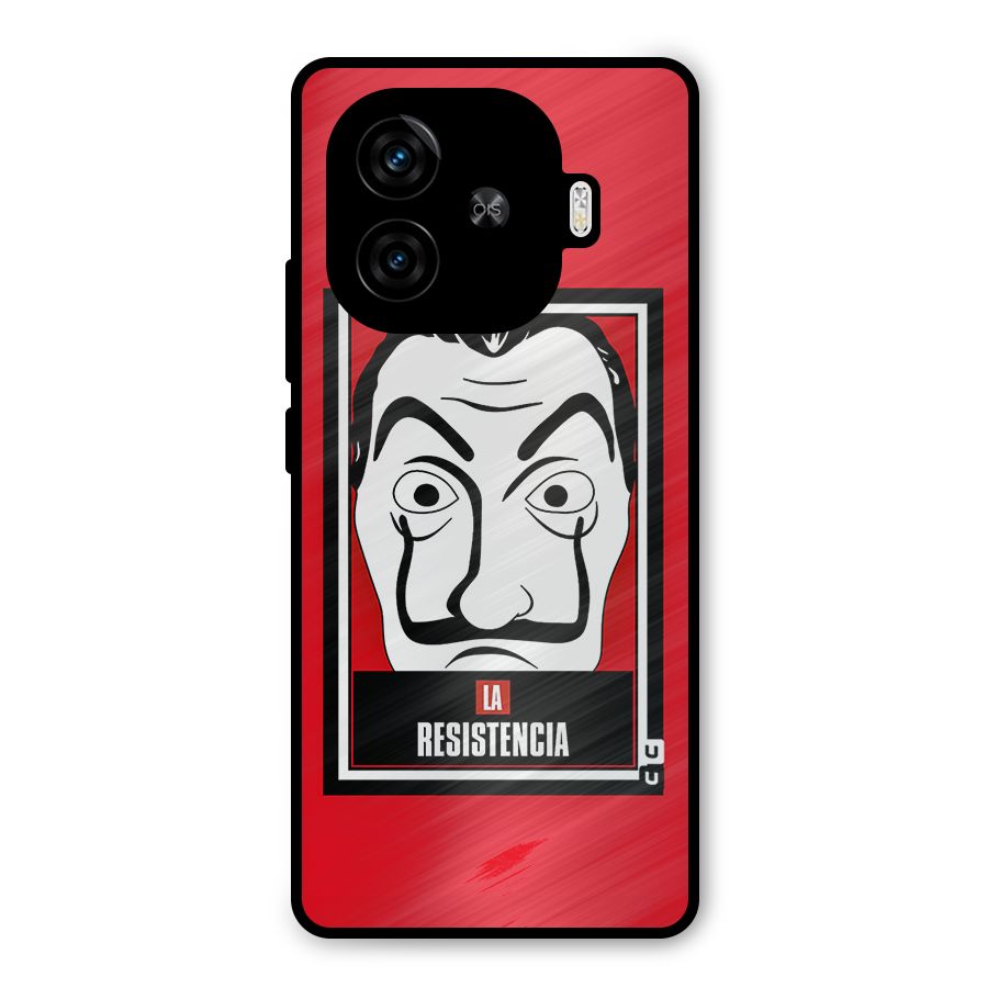 La Resistencia Minimalist Metal Back Case for iQOO Neo 10R