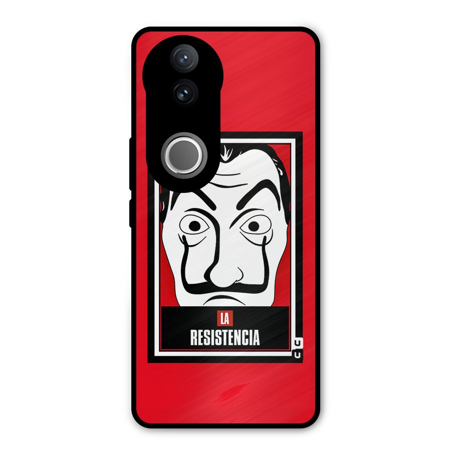 La Resistencia Minimalist Metal Back Case for iQOO Z10R