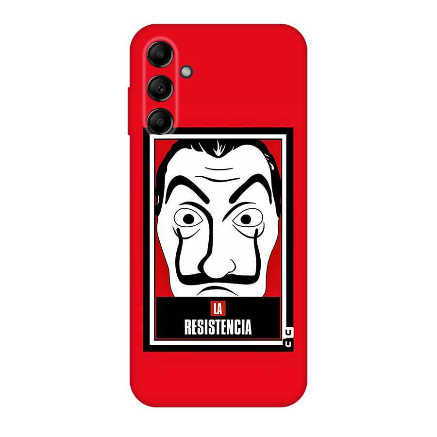 La Resistencia Minimalist Original Polycarbonate Back Case for Galaxy A14 5G