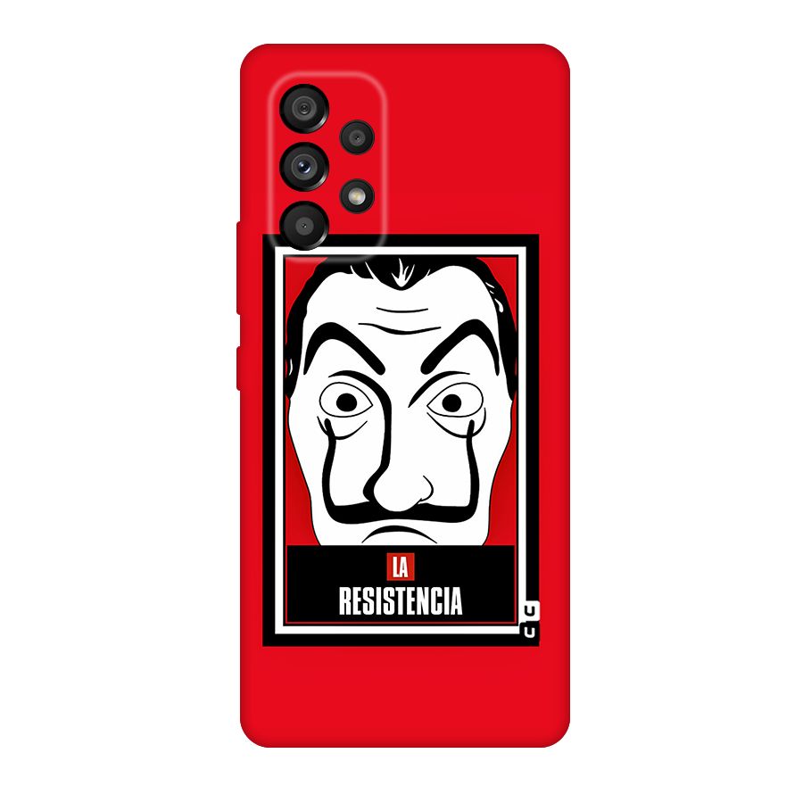 La Resistencia Minimalist Original Polycarbonate Back Case for Galaxy A53 5G