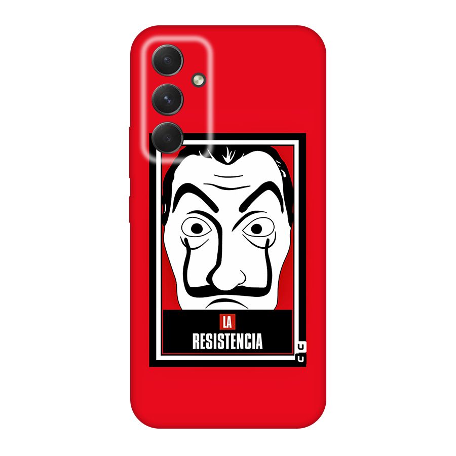 La Resistencia Minimalist Original Polycarbonate Back Case for Galaxy A54