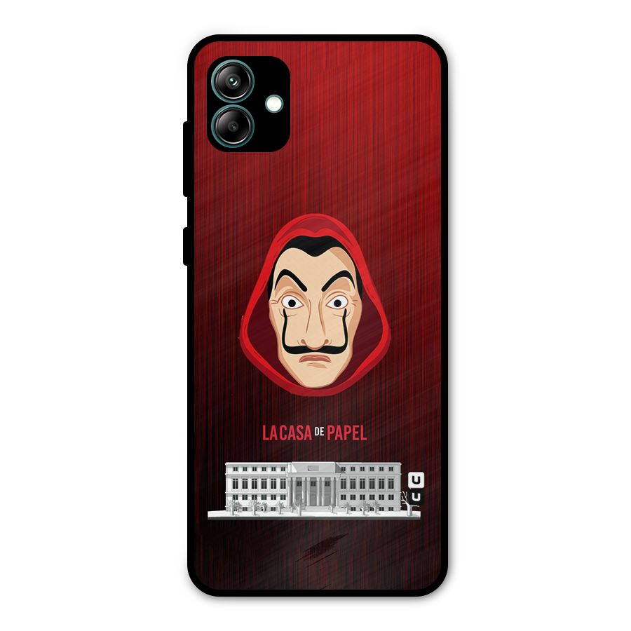 Lacasa Papel Minimalist Metal Back Case for Galaxy A04