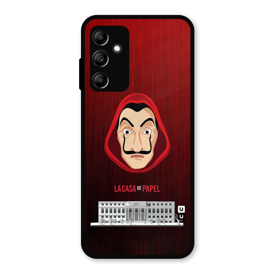 Lacasa Papel Minimalist Metal Back Case for Galaxy A14 5G