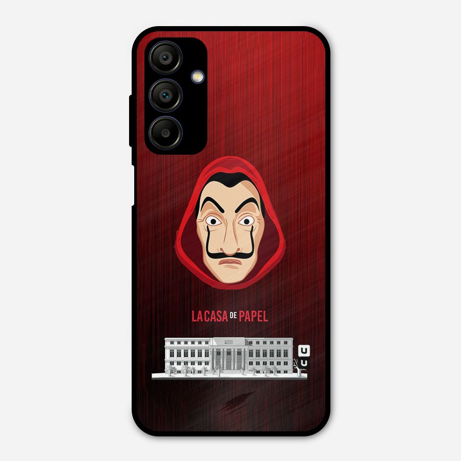 Lacasa Papel Minimalist Metal Back Case for Galaxy A15 5G