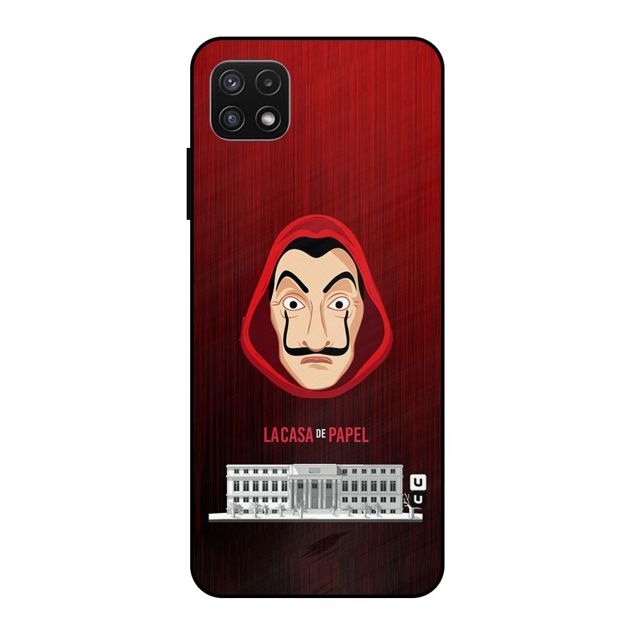 Lacasa Papel Minimalist Metal Back Case for Galaxy A22 5G