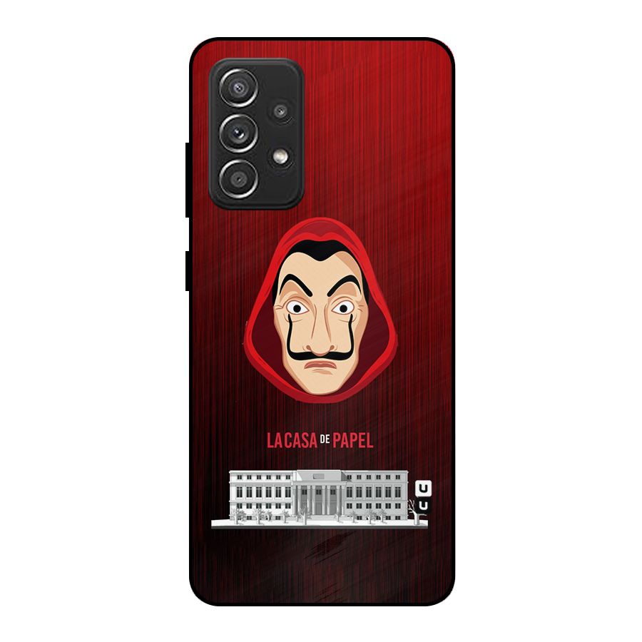 Lacasa Papel Minimalist Metal Back Case for Galaxy A52s 5G