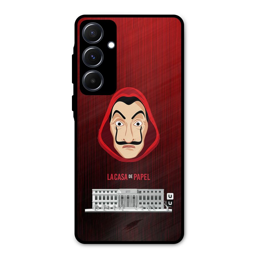 Lacasa Papel Minimalist Metal Back Case for Galaxy A55
