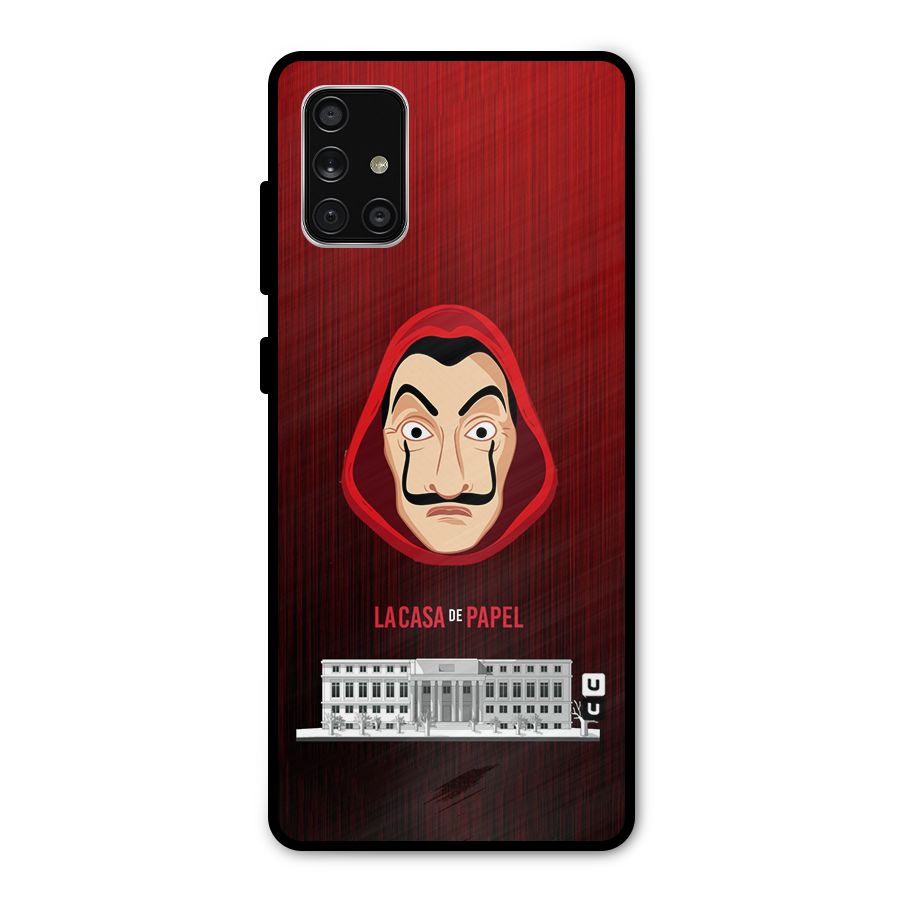 Lacasa Papel Minimalist Metal Back Case for Galaxy A71