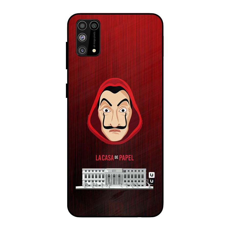 Lacasa Papel Minimalist Metal Back Case for Galaxy F41