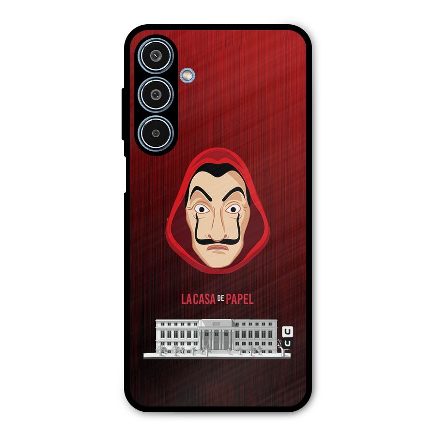 Lacasa Papel Minimalist Metal Back Case for Galaxy M35