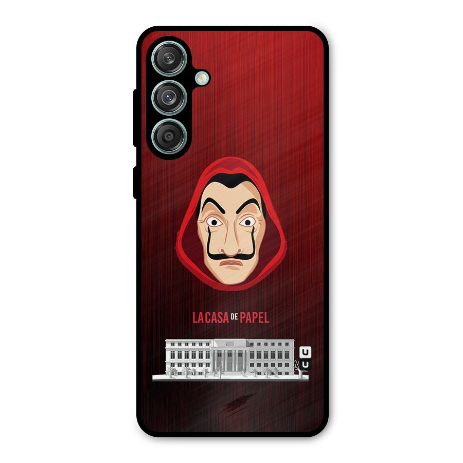 Lacasa Papel Minimalist Metal Back Case for Galaxy M55 5G