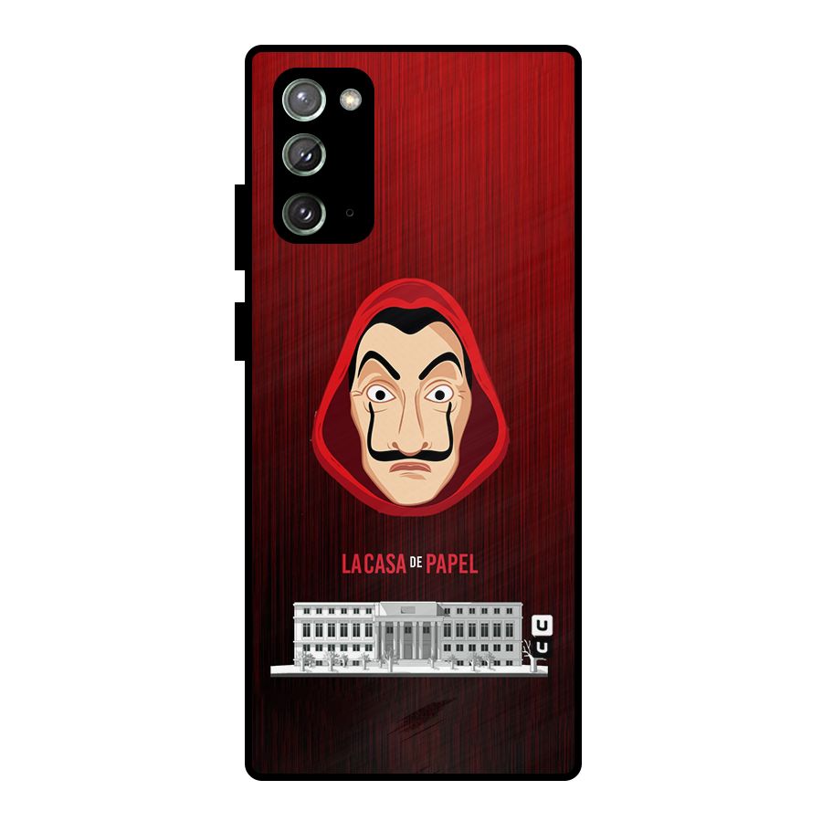 Lacasa Papel Minimalist Metal Back Case for Galaxy Note 20