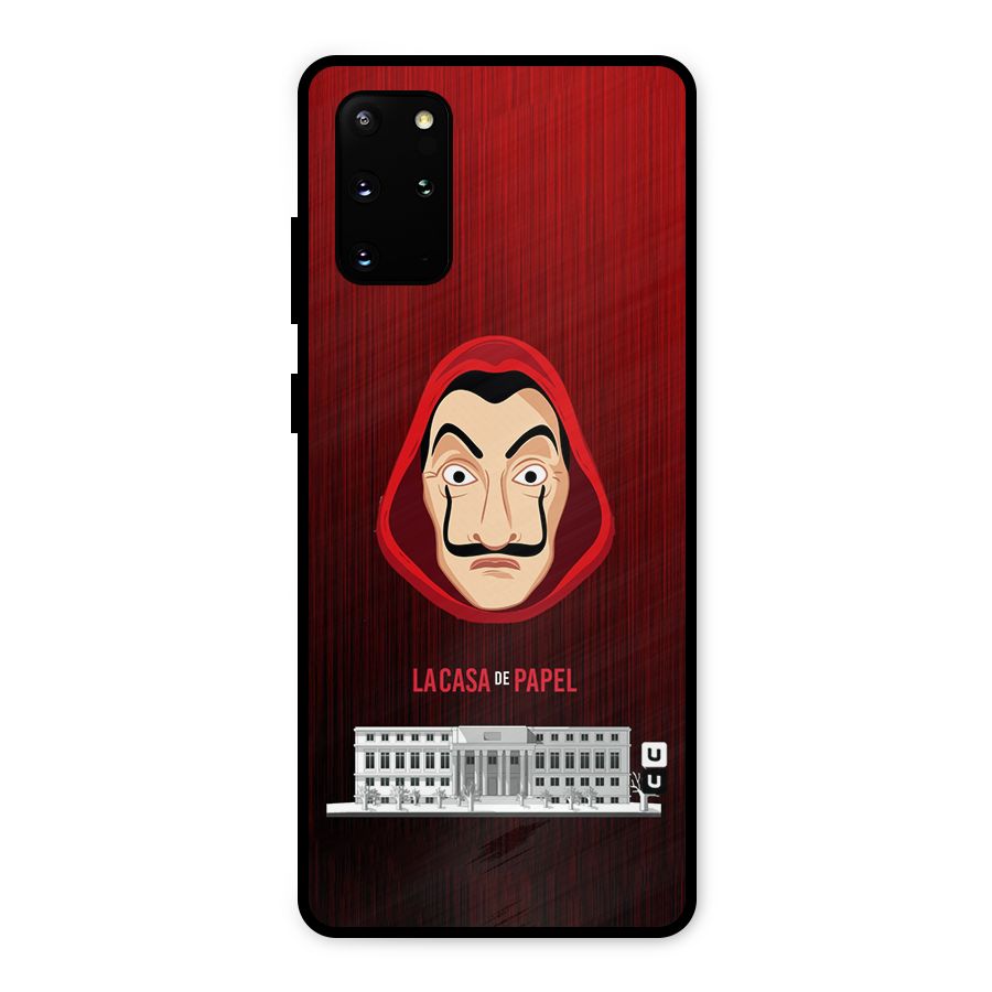 Lacasa Papel Minimalist Metal Back Case for Galaxy S20 Plus