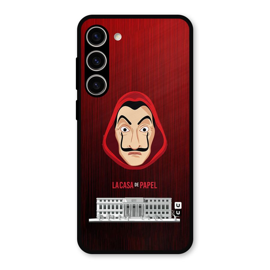 Lacasa Papel Minimalist Metal Back Case for Galaxy S23 Plus