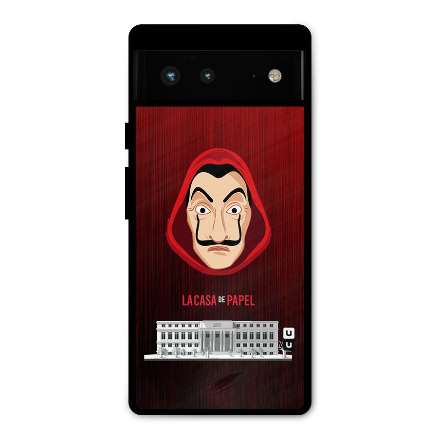 Lacasa Papel Minimalist Metal Back Case for Google Pixel 6