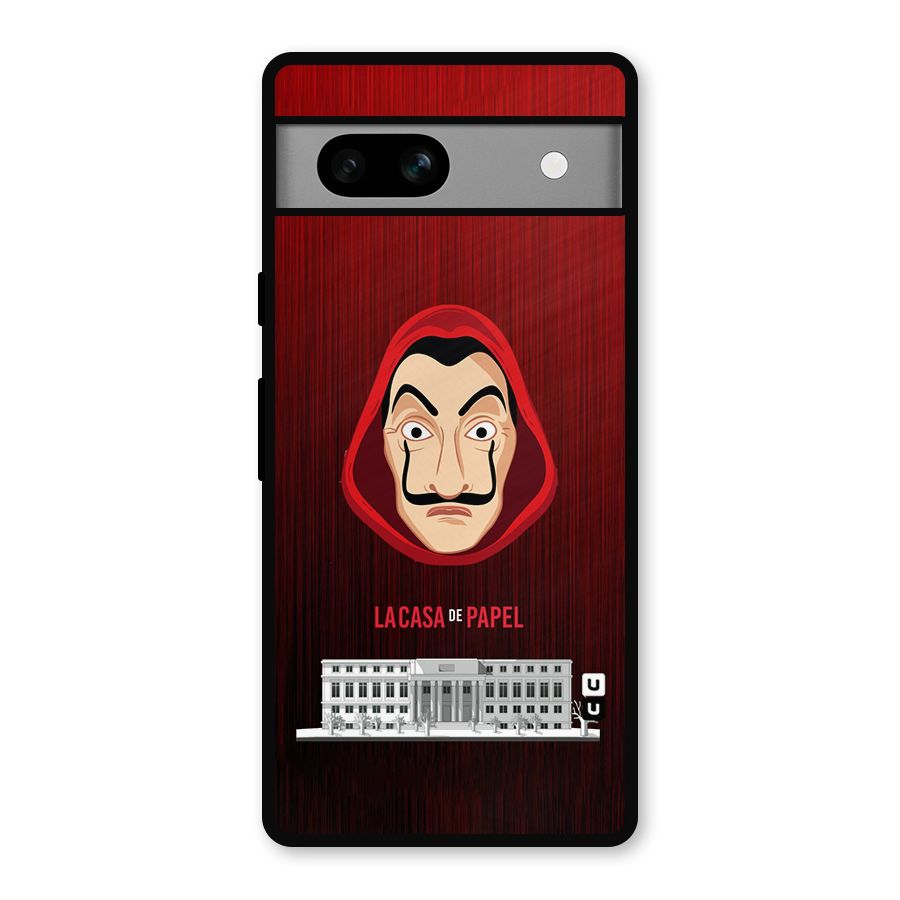 Lacasa Papel Minimalist Metal Back Case for Google Pixel 7a