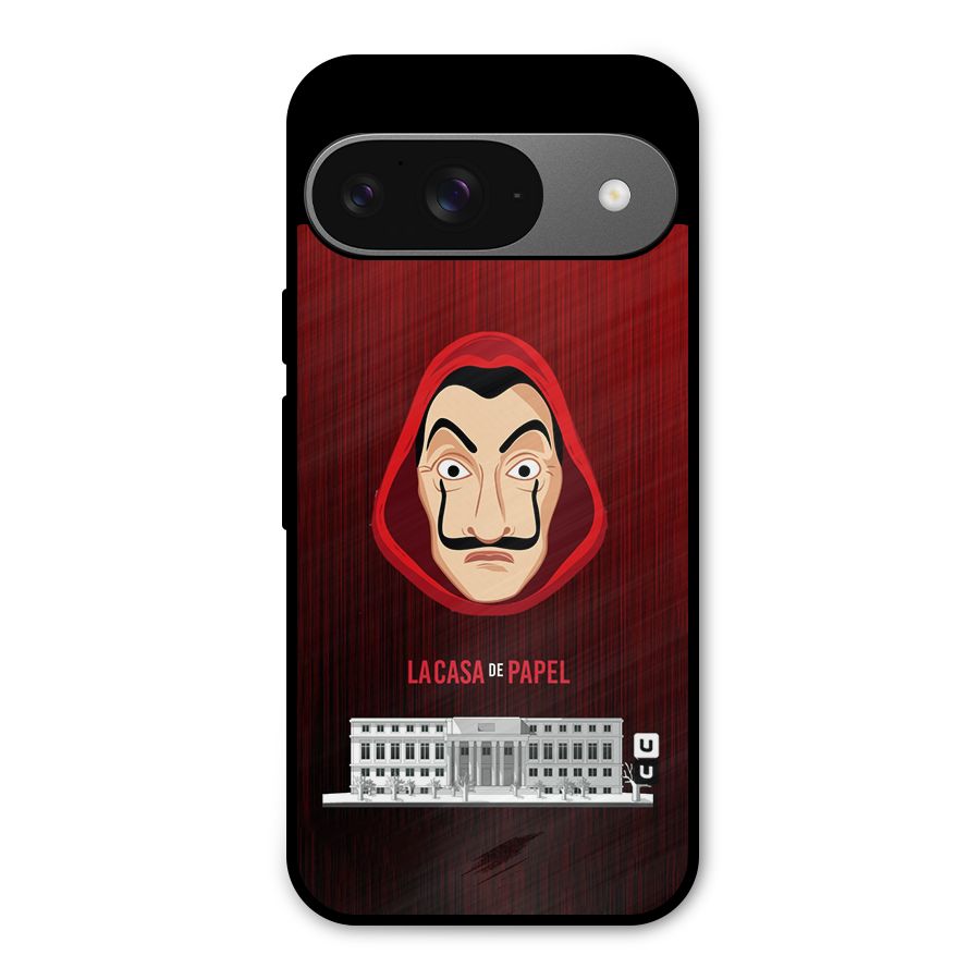 Lacasa Papel Minimalist Metal Back Case for Google Pixel 9