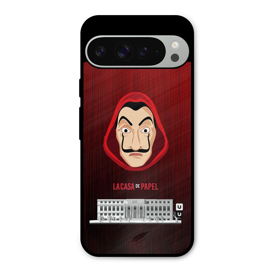Lacasa Papel Minimalist Metal Back Case for Google Pixel 9 Pro XL