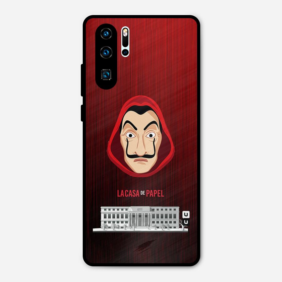 Lacasa Papel Minimalist Metal Back Case for Huawei P30 Pro