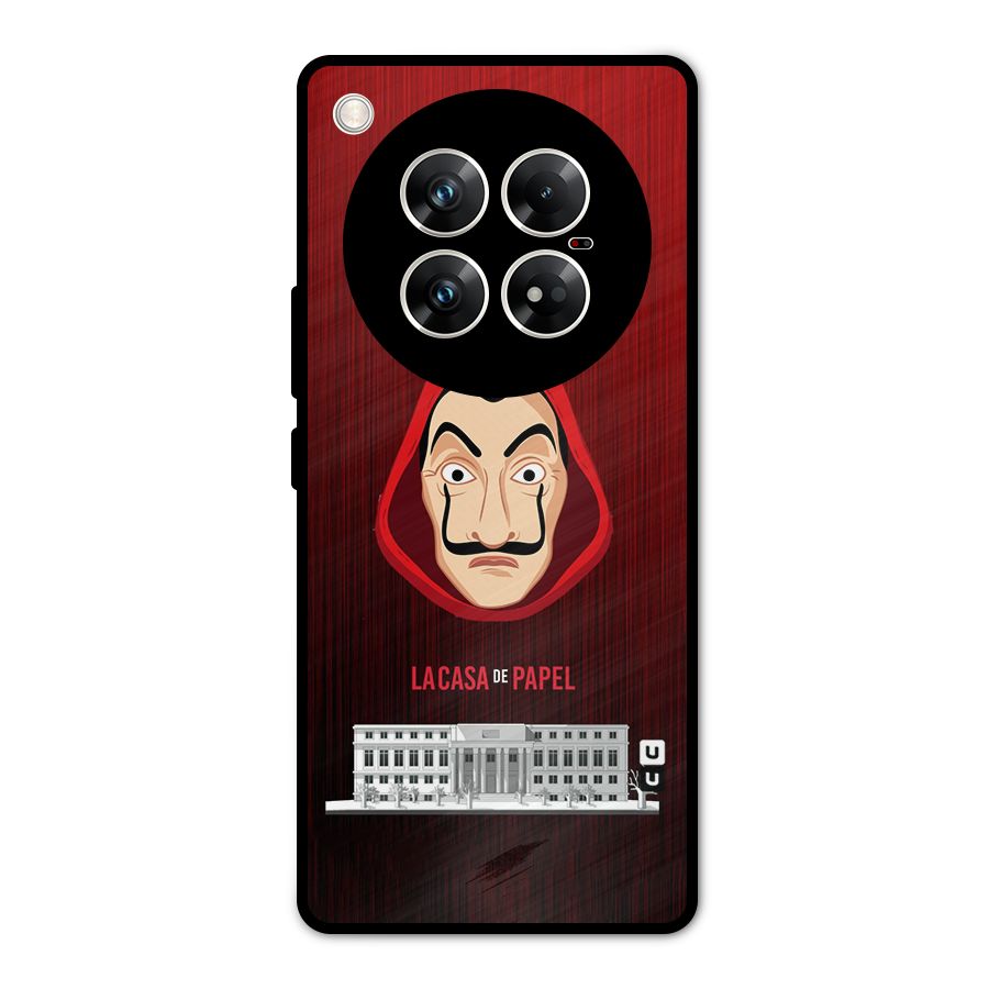 Lacasa Papel Minimalist Metal Back Case for Infinix Zero 40 5G