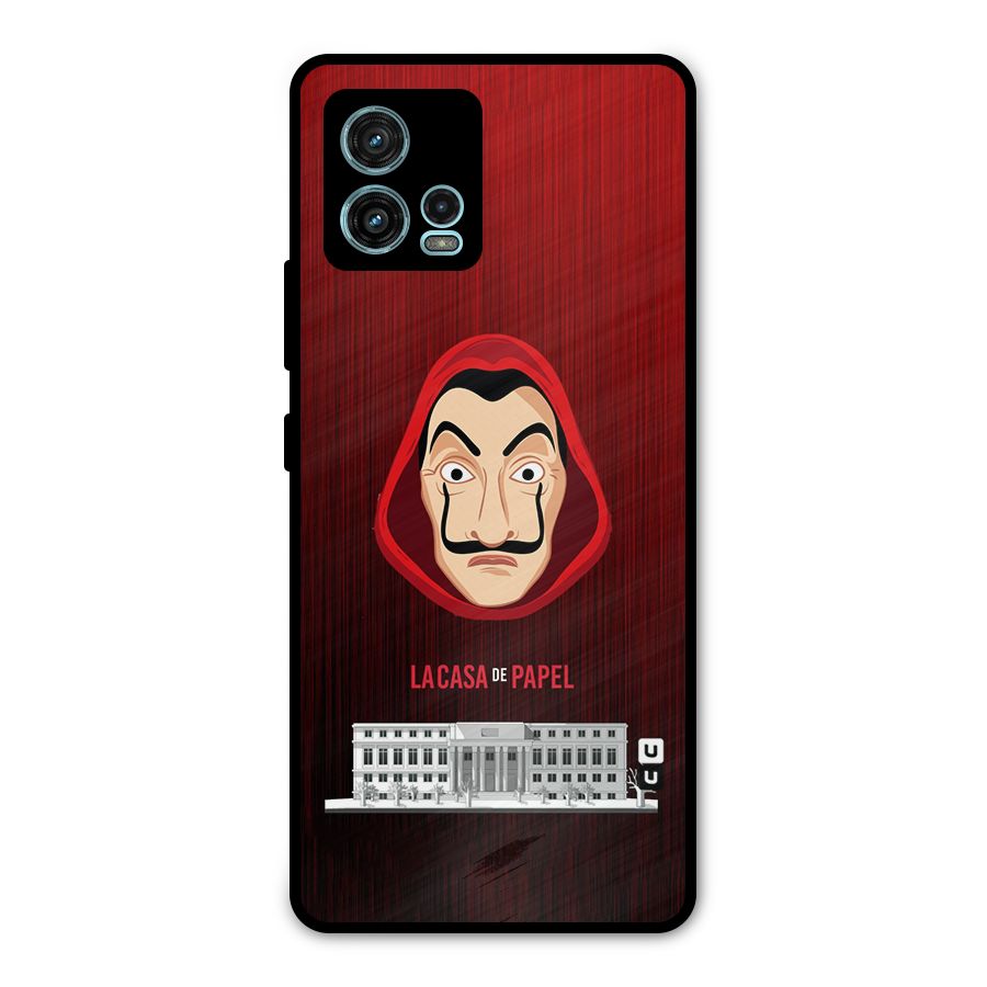 Lacasa Papel Minimalist Metal Back Case for Moto G72