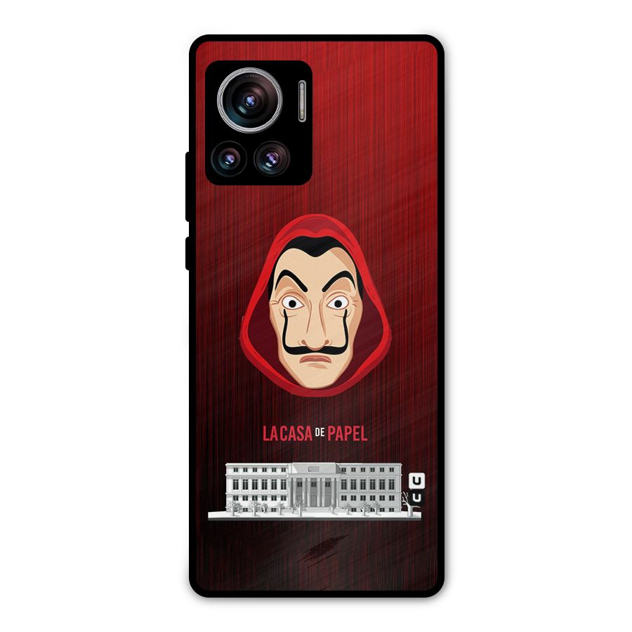 Lacasa Papel Minimalist Metal Back Case for Motorola Edge 30 Ultra